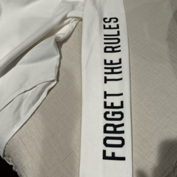 NWOT "FORGET THE RULES" Fitted Very Soft Bodysuit Top - Picture 7 of 7